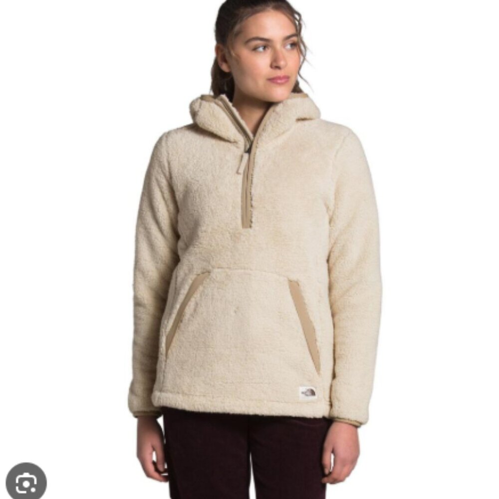The North Face Cream Sherpa Jacket